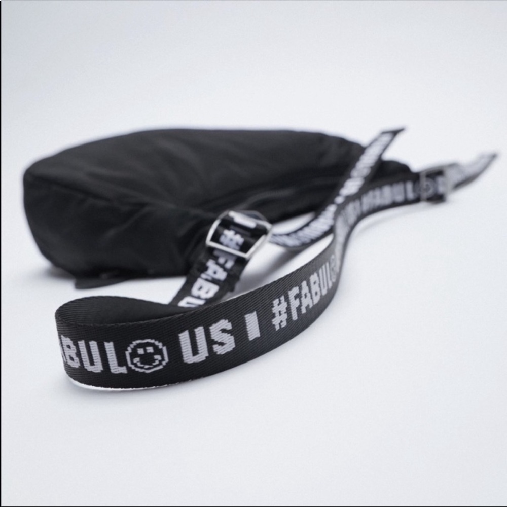 Zara | puffer crossbody bag